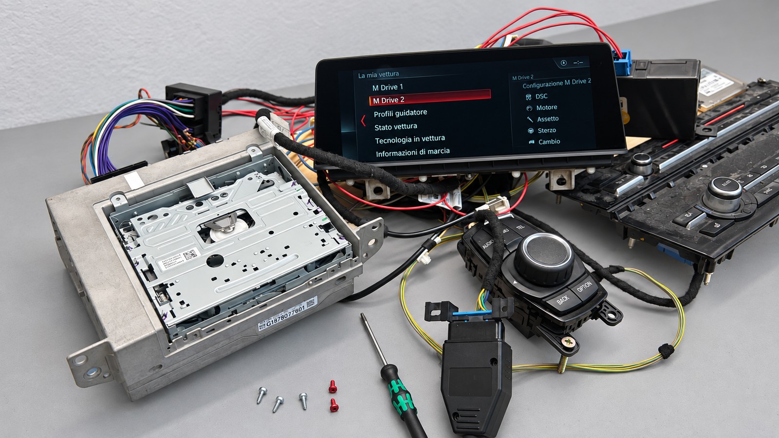Réparation disque dur BMW NBT EVO ID4 / ID5 / ID6 – Remplacement SSD